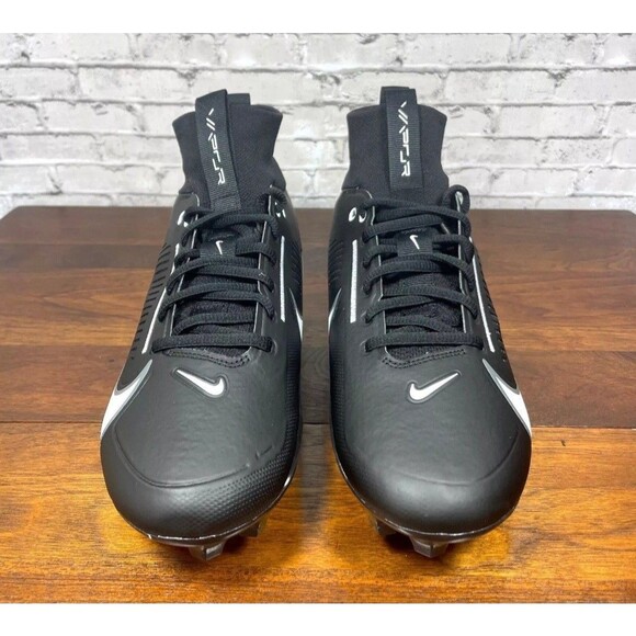 Nike Vapor Edge Pro 360 2 Men\'s Football Cleats DA5456-001 Black White SIZE 11 main image 6